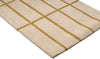 Brink and Campman Tiiliskivi Bronze Yellow Area Rug by Marimekko Runner Corner Image