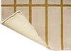 Brink and Campman Tiiliskivi Bronze Yellow Area Rug by Marimekko Runner Fold Image