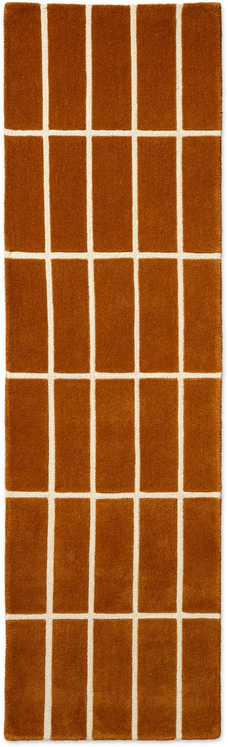 Brink and Campman Tiiliskivi Brown Area Rug by Marimekko Runner Main Image