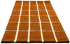 Brink and Campman Tiiliskivi Brown Area Rug by Marimekko Runner Angle Image