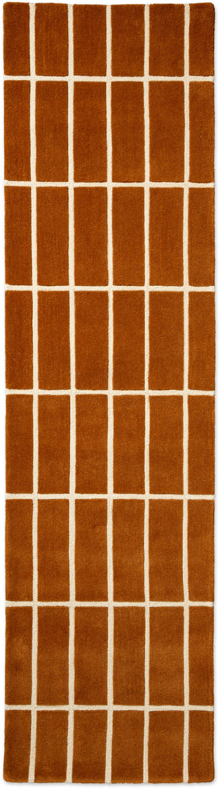 Brink and Campman Tiiliskivi Brown Area Rug by Marimekko Runner Main Image