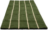 Brink and Campman Tiiliskivi Green Area Rug by Marimekko Runner Angle Image