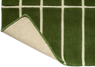 Brink and Campman Tiiliskivi Green Area Rug by Marimekko Runner Fold Image