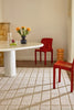 Brink and Campman Tiiliskivi Natural White Area Rug by Marimekko Room Image Feature