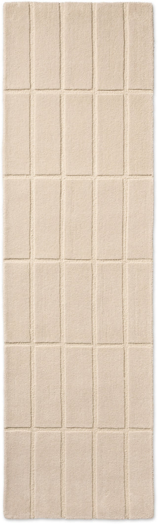 Brink and Campman Tiiliskivi Natural White Area Rug by Marimekko Runner Main Image