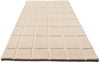 Brink and Campman Tiiliskivi Natural White Area Rug by Marimekko Runner Angle Image