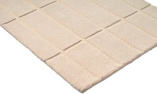 Brink and Campman Tiiliskivi Natural White Area Rug by Marimekko Runner Corner Image
