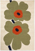 Brink and Campman Unikko Anniversary Dusty Green Area Rug by Marimekko main image