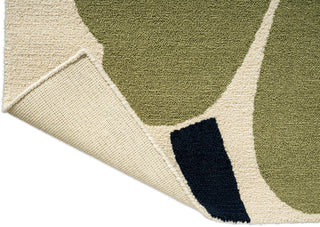 Brink and Campman Unikko Anniversary Dusty Green Area Rug by Marimekko Fold Image