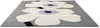 Brink and Campman Unikko Anniversary Grey Area Rug by Marimekko Angle Image