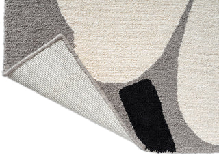 Brink and Campman Unikko Anniversary Grey Area Rug by Marimekko Fold Image