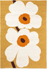 Brink and Campman Unikko Anniversary Honey Area Rug by Marimekko main image