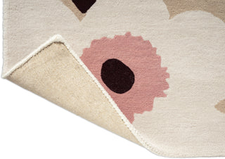 Brink and Campman Unikko Beige/Pink Area Rug by Marimekko Fold Image