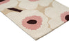 Brink and Campman Unikko Beige/Pink Area Rug by Marimekko Runner Corner Image