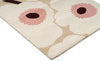 Brink and Campman Unikko Beige/Pink Area Rug by Marimekko Runner Corner Image