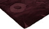 Brink and Campman Unikko Burgundy Area Rug by Marimekko Corner Image