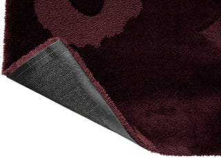 Brink and Campman Unikko Burgundy Area Rug by Marimekko Fold Image