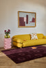 Brink and Campman Unikko Burgundy Area Rug by Marimekko Room Image Feature