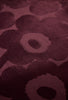 Brink and Campman Unikko Burgundy Area Rug by Marimekko Room Image Feature