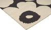 Brink and Campman Unikko Charcoal/White Area Rug by Marimekko Corner Image