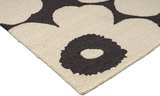 Brink and Campman Unikko Charcoal/White Area Rug by Marimekko Corner Image