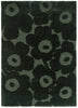 Brink and Campman Unikko Dark Green Area Rug by Marimekko main image