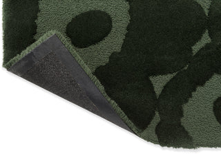 Brink and Campman Unikko Dark Green Area Rug by Marimekko Fold Image