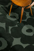Brink and Campman Unikko Dark Green Area Rug by Marimekko Room Image Feature