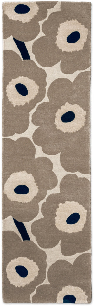 Brink and Campman Unikko Greige Area Rug by Marimekko Runner Main Image