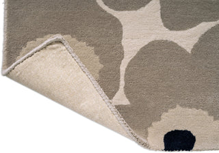 Brink and Campman Unikko Greige Area Rug by Marimekko Runner Fold Image