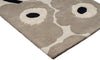 Brink and Campman Unikko Greige Area Rug by Marimekko Runner Corner Image