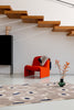 Brink and Campman Unikko Greige Area Rug by Marimekko Room Image Feature