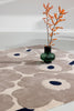 Brink and Campman Unikko Greige Area Rug by Marimekko Room Image Feature