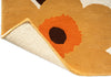 Brink and Campman Unikko Honey Area Rug by Marimekko Fold Image