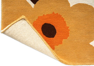 Brink and Campman Unikko Honey Area Rug by Marimekko Fold Image