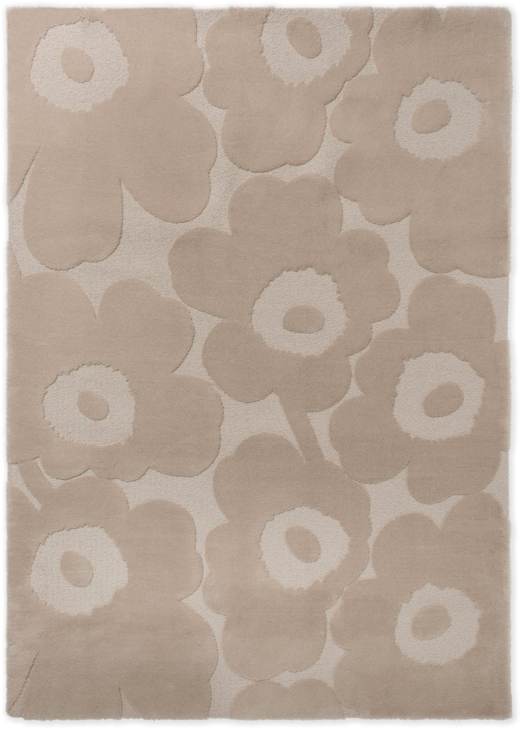 Brink and Campman Unikko Light Beige Area Rug by Marimekko main image