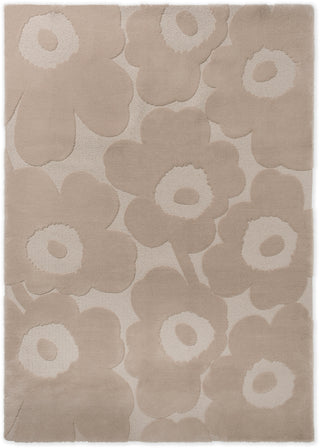 Brink and Campman Unikko Light Beige Area Rug by Marimekko main image