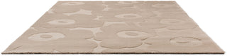 Brink and Campman Unikko Light Beige Area Rug by Marimekko Angle Image