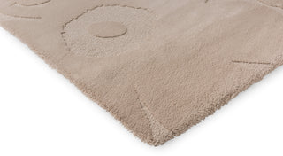 Brink and Campman Unikko Light Beige Area Rug by Marimekko Corner Image