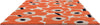 Brink and Campman Unikko Orange Red Area Rug by Marimekko Angle Image