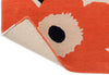 Brink and Campman Unikko Orange Red Area Rug by Marimekko Fold Image