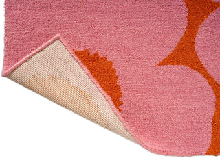 Brink and Campman Unikko Pink/Orange Area Rug by Marimekko Fold Image