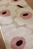 Brink and Campman Unikko Beige/Pink Area Rug by Marimekko Runner Room Image Feature