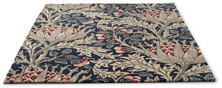 Brink and Campman Artichoke Mineral Area Rug by Morris Co x Emery Walker's House Angle Image