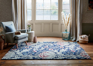 Brink and Campman Artichoke Mineral Area Rug by Morris Co x Emery Walker's House Room Image Feature