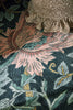 Brink and Campman Honeysuckle and Tulip Teal Area Rug by Morris Co Room Image Feature