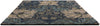 Brink and Campman Honeysuckle and Tulip Woad/Thyme Area Rug by Morris Co Angle Image