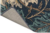 Brink and Campman Honeysuckle and Tulip Woad/Thyme Area Rug by Morris Co Fold Image