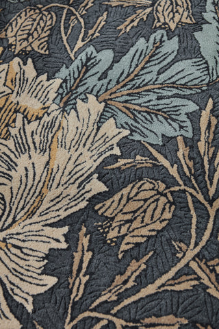Brink and Campman Honeysuckle and Tulip Woad/Thyme Area Rug by Morris Co Room Image Feature