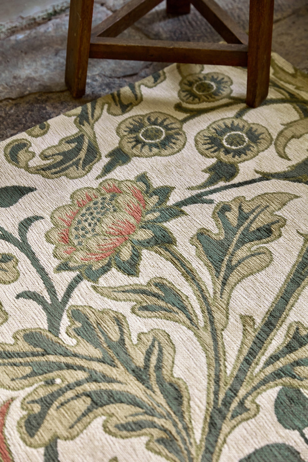 Brink and Campman Hyacinth Natural Area Rug by Morris Co Room Image Feature